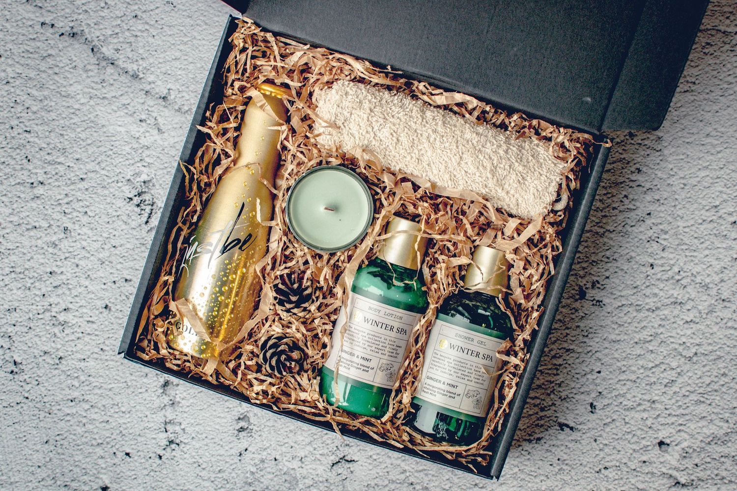 Winter spa box