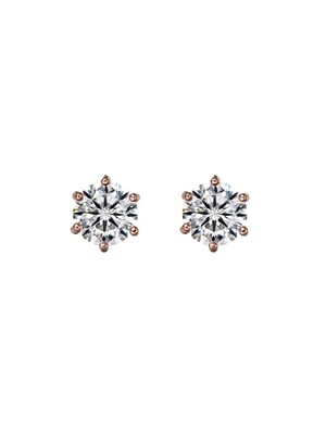 Clip On Diamond Earring