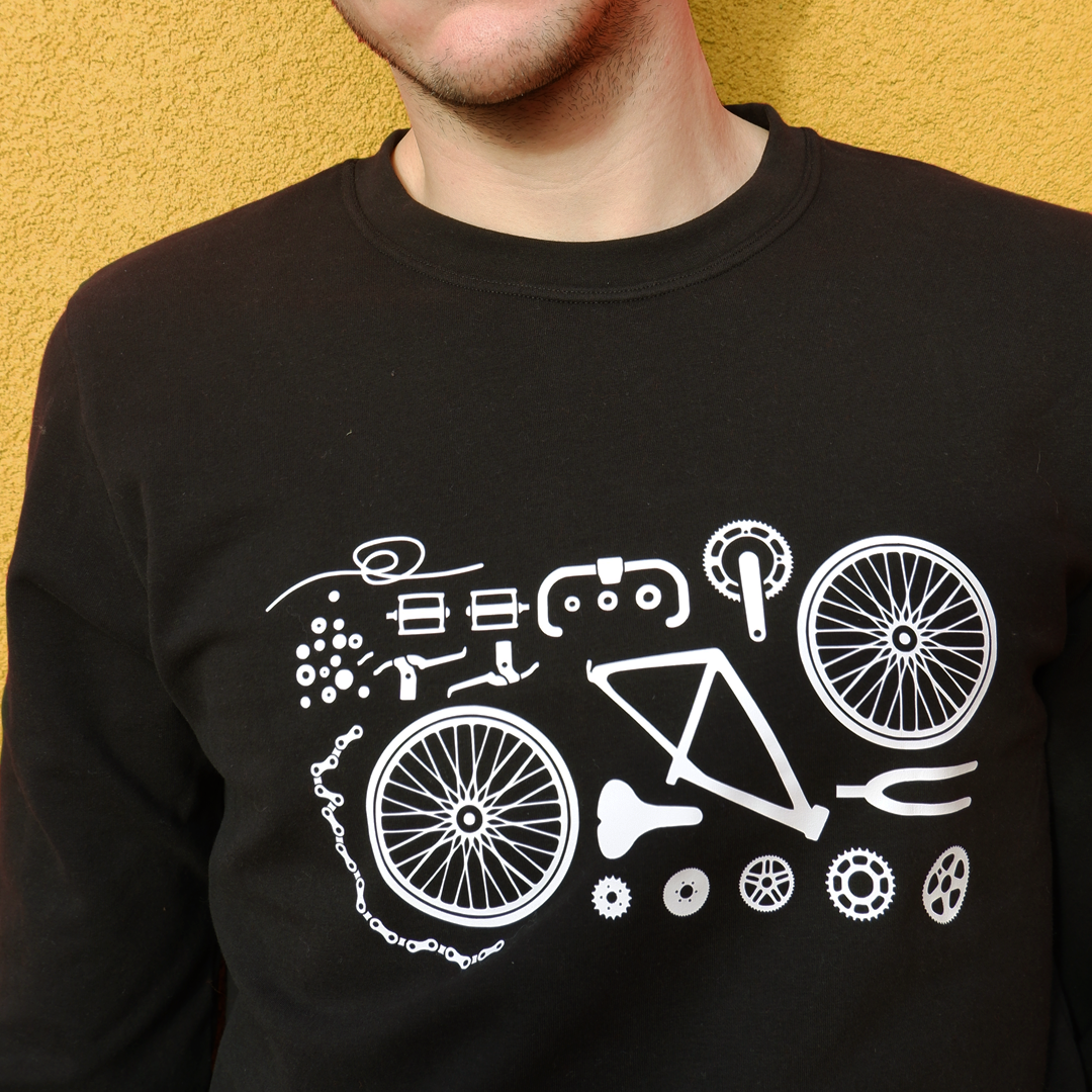 Bike parts T-shirt