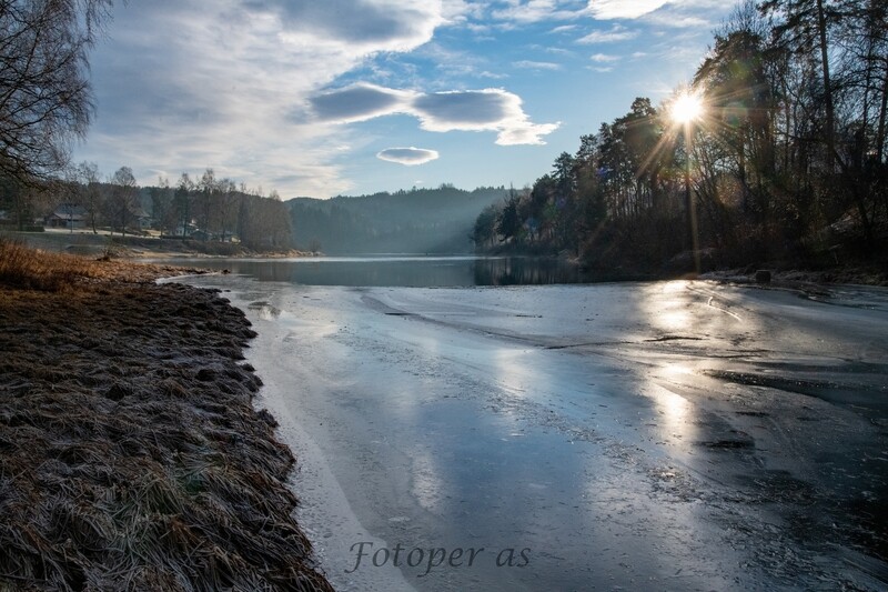 Petersøya, Hønefoss