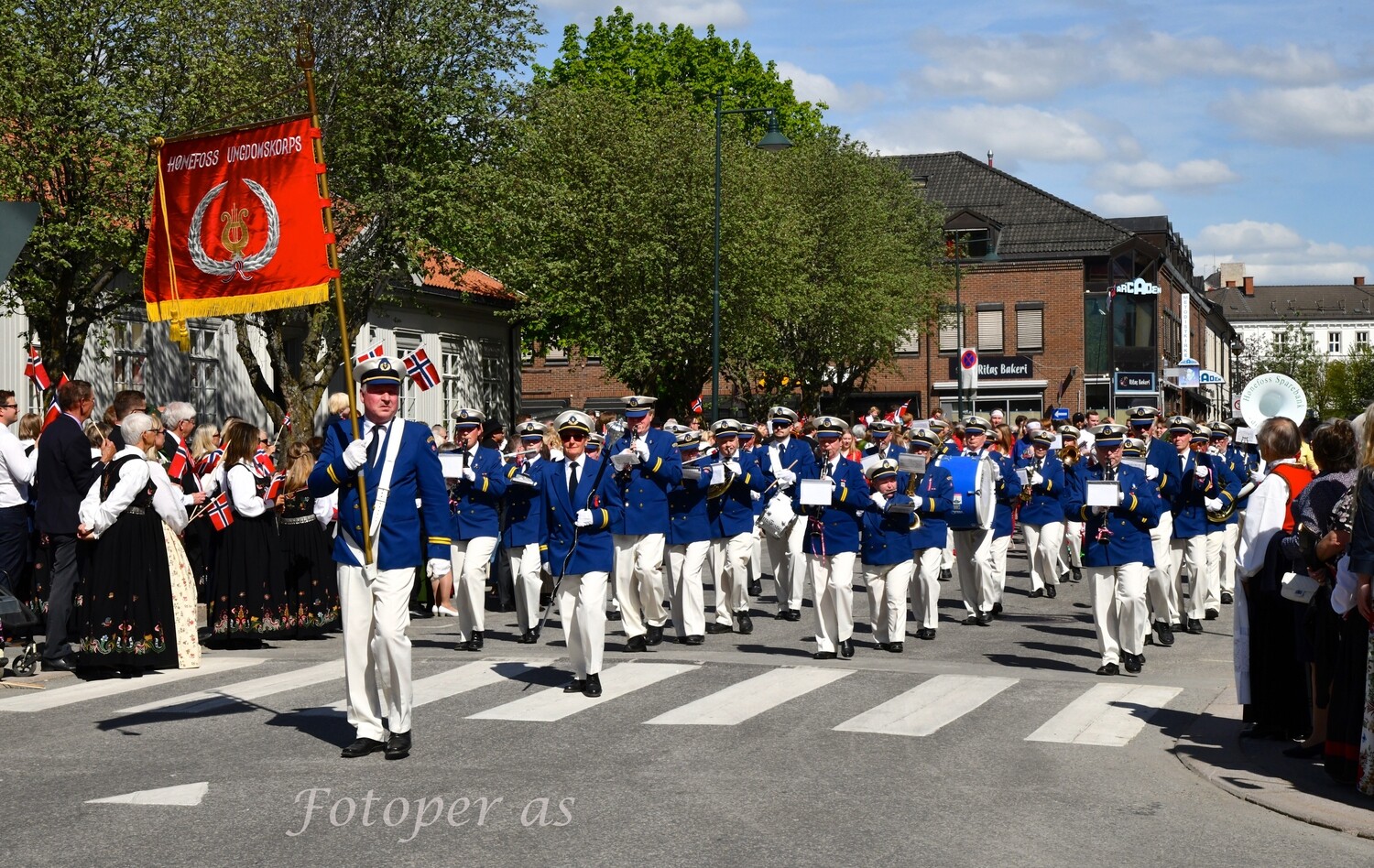 17. mai, Hønefoss ungdomskorps