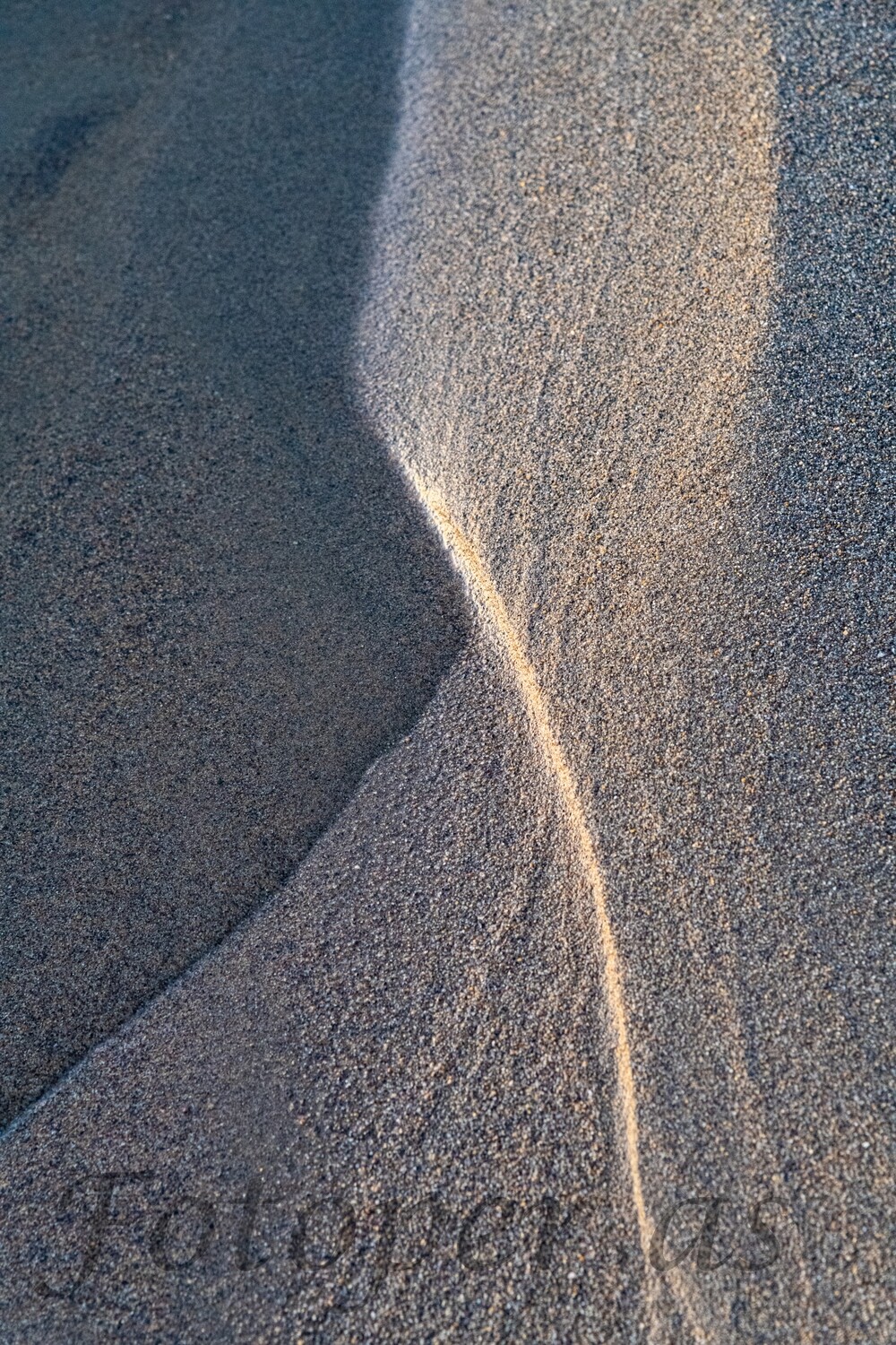 Røsholmstranda, sand