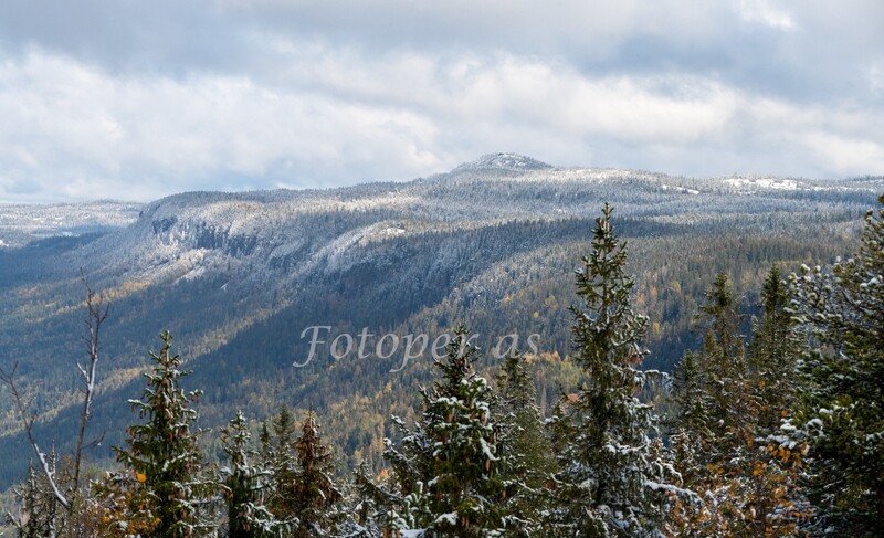 Gyrihaugen, høstsnø