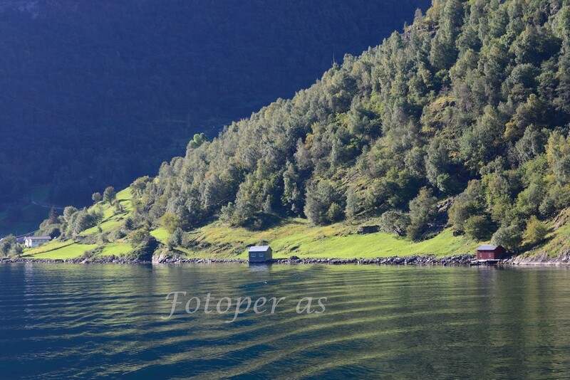 Aurlandsfjorden, sommer