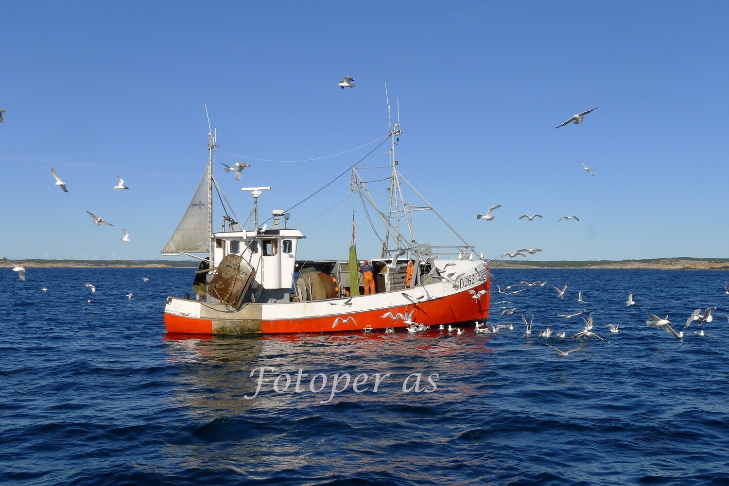 Reketråler Kosterhavet, Sverige