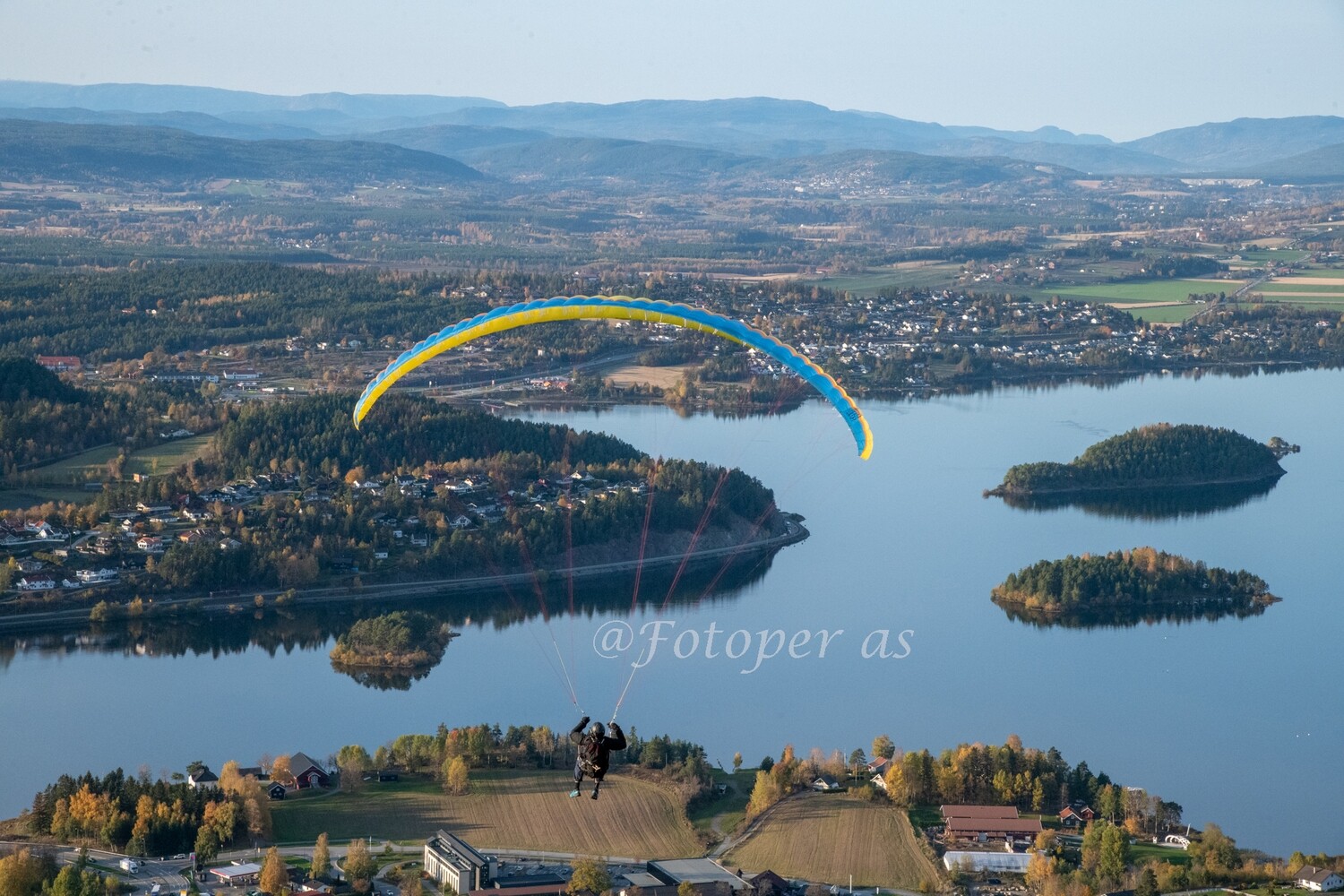 Paraglider Dronningveien, Sundvollen