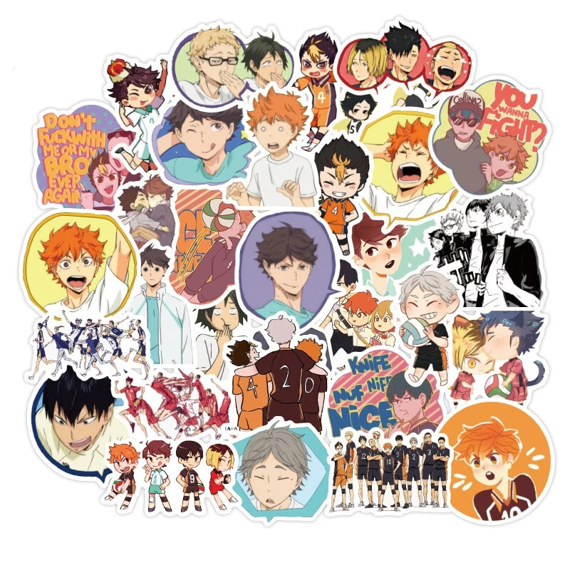 Haikyuu 30 Pieces Stickers