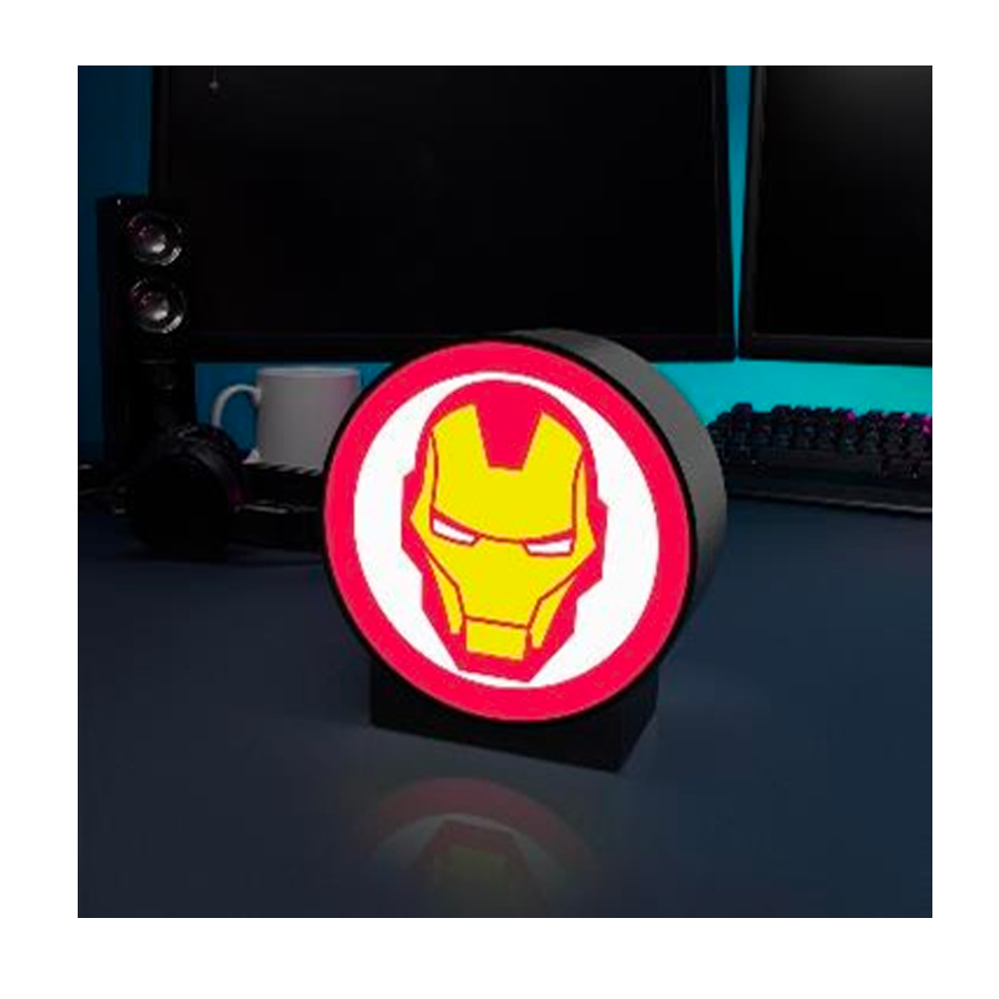 MARVEL AVENGERS IRON MAN LAMPADA 2D