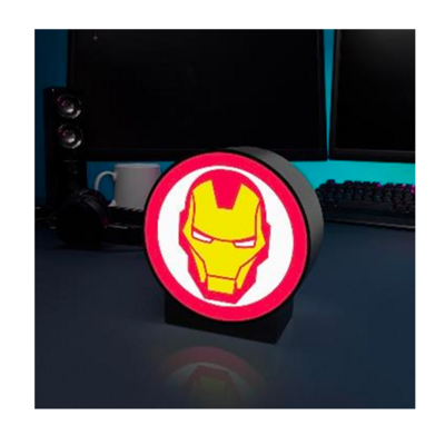 MARVEL AVENGERS IRON MAN LAMPADA 2D