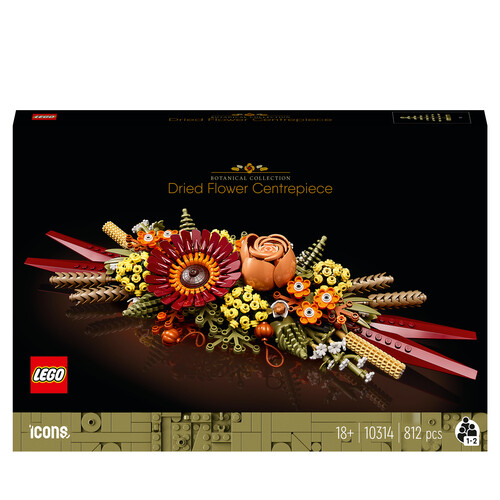 10314 Centrotavola di fiori secchi