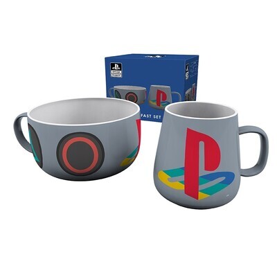 PLAYSTATION - Set Tazza da colazine e Ciotola: "Classic"