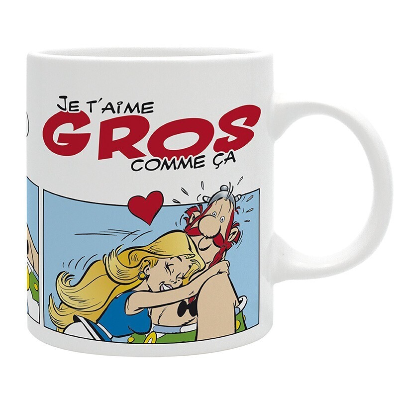 ASTERIX - Tazza 320 ml: JE T'AIME