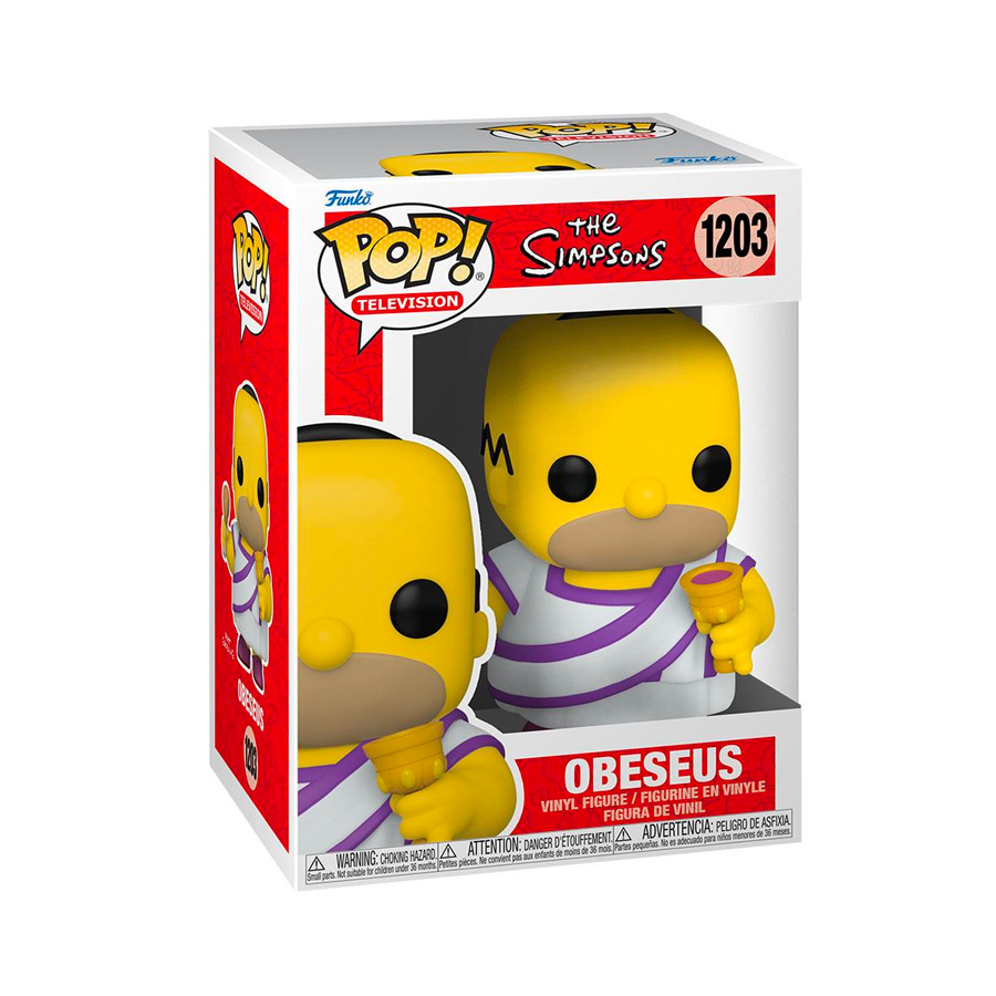 The Simpsons - 1203 Obeseus Homer 9Cm