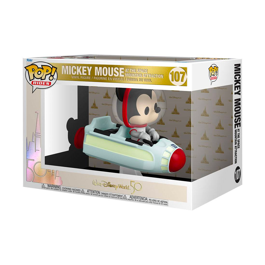Disney: 50th Anniversary - Rides 107 Space Mountain w/Mickey Mouse