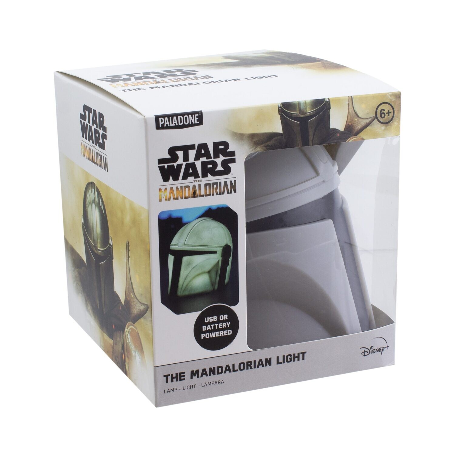 Star Wars: La luce notturna dell'elmo mandaloriano 14 cm