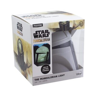 Star Wars: La luce notturna dell'elmo mandaloriano 14 cm