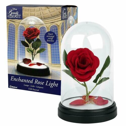 Disney La Bella e la Bestia Lampada con Rosa Paladone