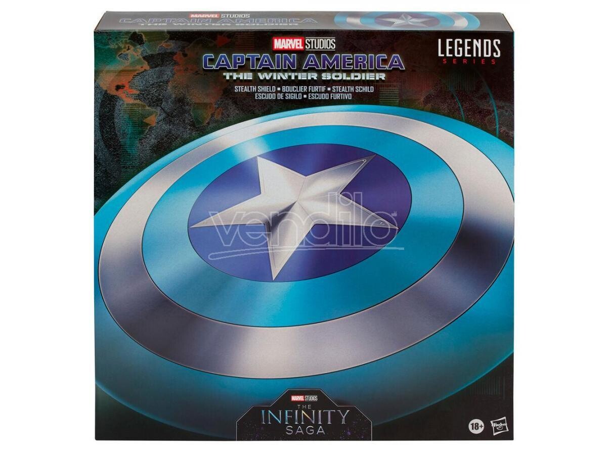 Marvel Legends Captain America Stealth Shield - Multicolor