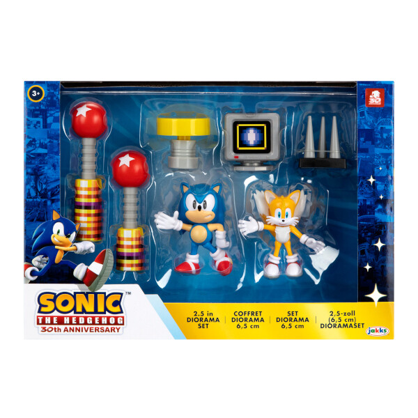 SONIC THE HEDGEHOG 30TH ANNIVERSARY 2.5 DIORAMA SET