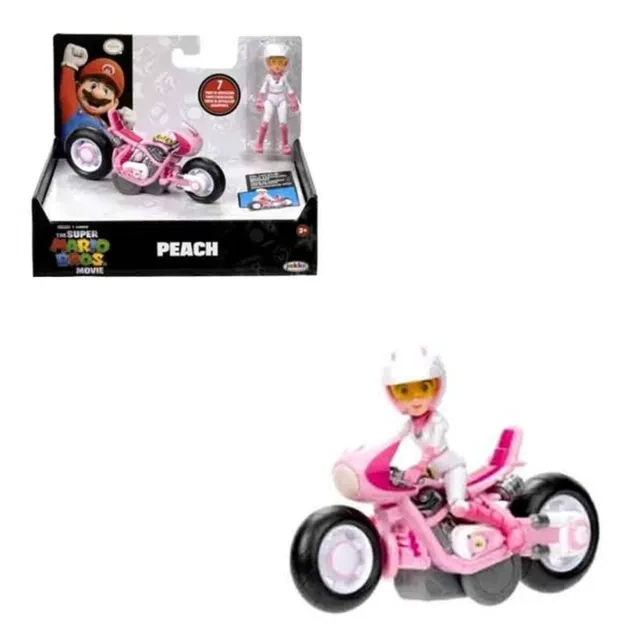 Nintendo Super Mario Bros The Movie - Kart Figure PEACH