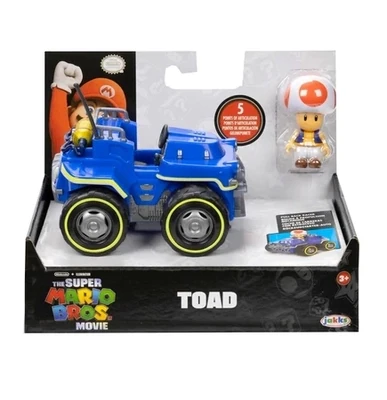 Nintendo Super Mario Bros The Movie - Kart Figure TOAD