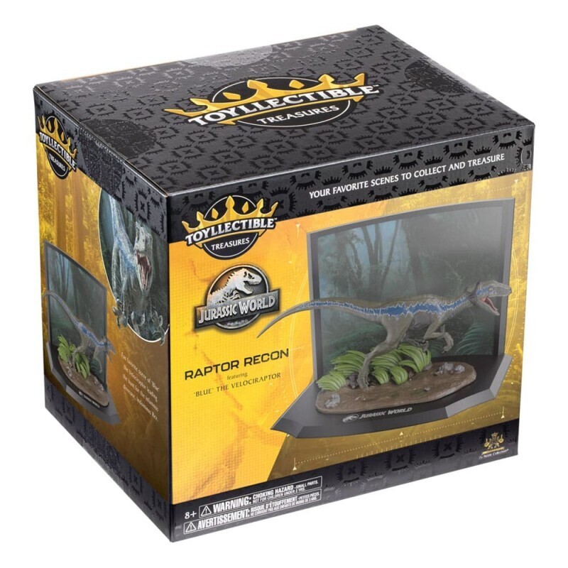 Jurassic World - Velociraptor (Blue) Diorama