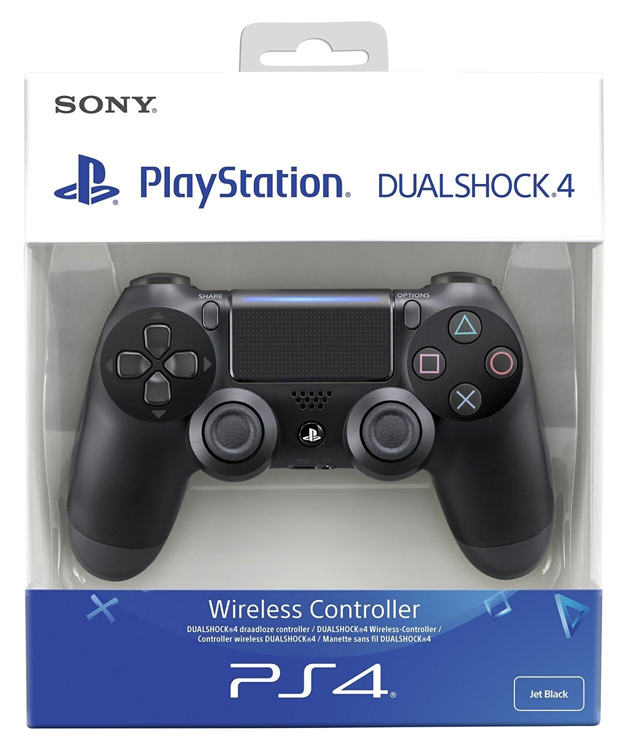 Dualshock 4  Wireless Controller Sony Jet Black V2