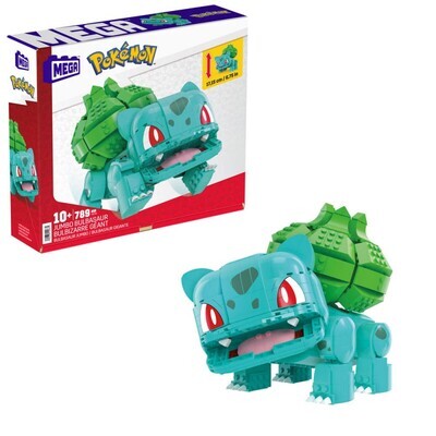 Pokémon Mega Construx Construction Set Jumbo Bulbasaur 17 cm