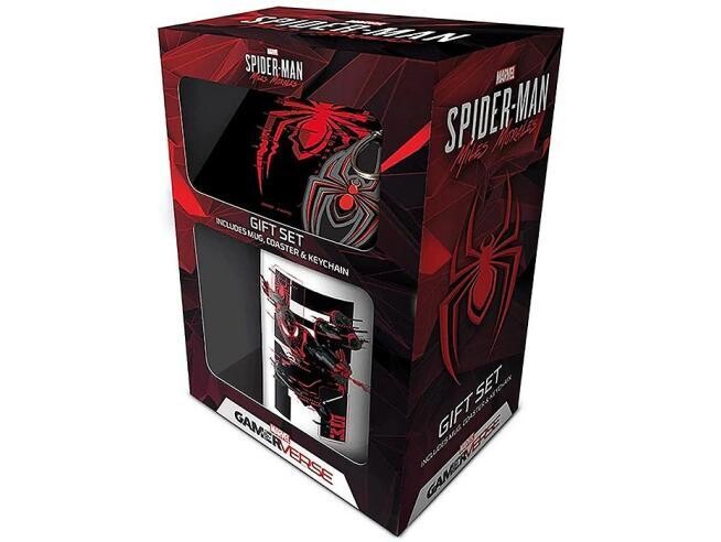 Regalo Set 3 In 1 Spider-man Miles Morales Web Glitch Marvel