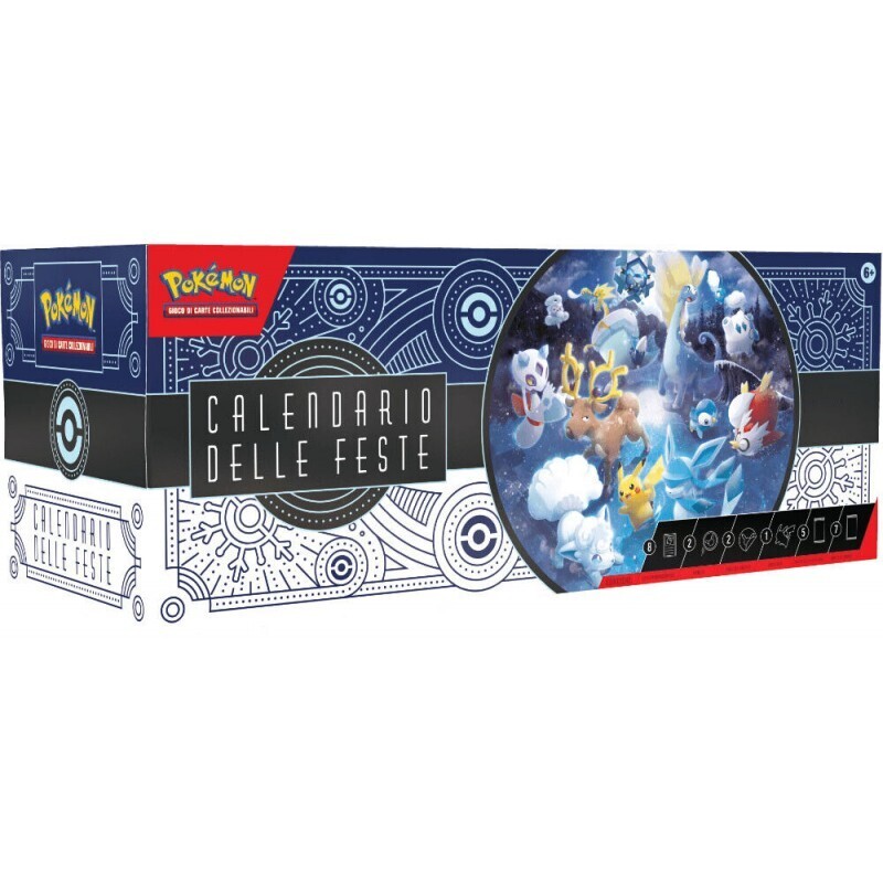 POKEMON CALENDARIO DELLE FESTE AVVENTO NATALE 2023