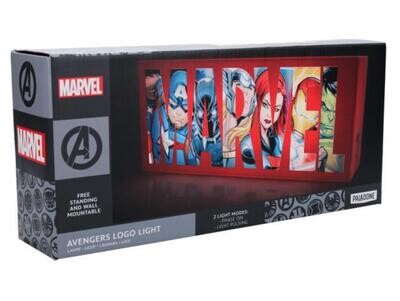 Lampada Marvel Avengers Logo Light 2 modes Lamp 30cm Paladone