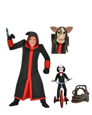 Saw Toony Terrors Figure Jigsaw Killer & Billy Tricycle Boxed Set 15 cm