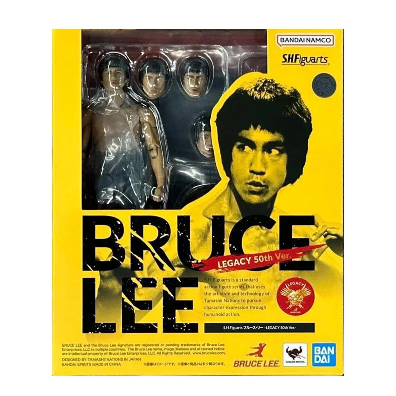 Bandai S.H. Figuarts Bruce Lee Legacy 50th Anniversary Version