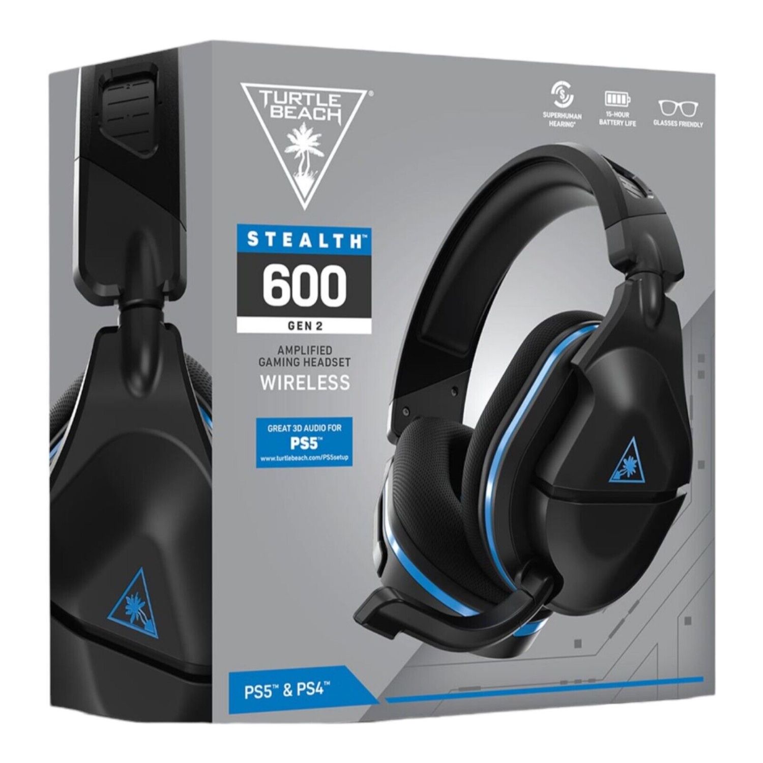TURTLE BEACH cuffie gaming EAR Force Stealth 600P Black GEN2 Wireless