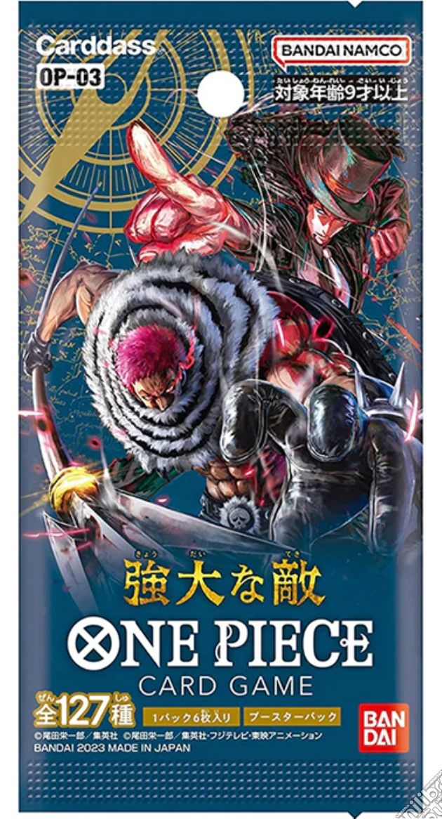 One Piece Card Pillars of Strength OP-03 JAP 1 Busta