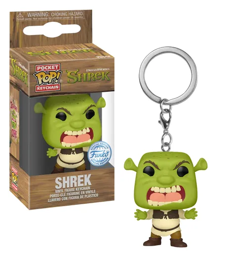 FUNKO POP Shrek DW30th - Portachiavi Scary Shrek 4 cm