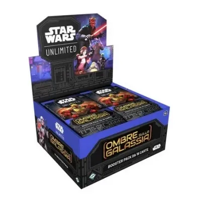 STAR WARS UNLIMITED - OMBRE SULLA GALASSIA: BOOSTER IT -
DISPLAY 24 BUSTE (ITA)