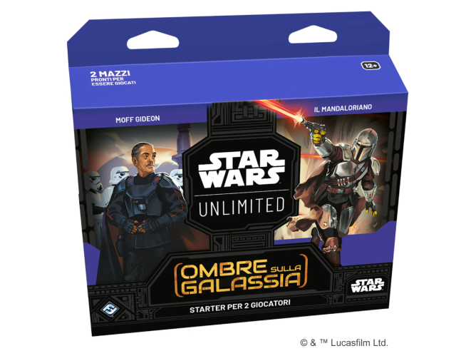 STAR WARS UNLIMITED - OMBRE SULLA GALASSIA: STARTER SET
ITA