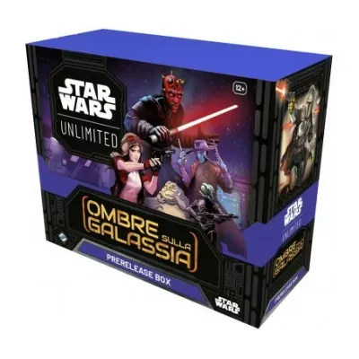STAR WARS UNLIMITED - OMBRE SULLA GALASSIA: PRERELEASE BOX
ITA (