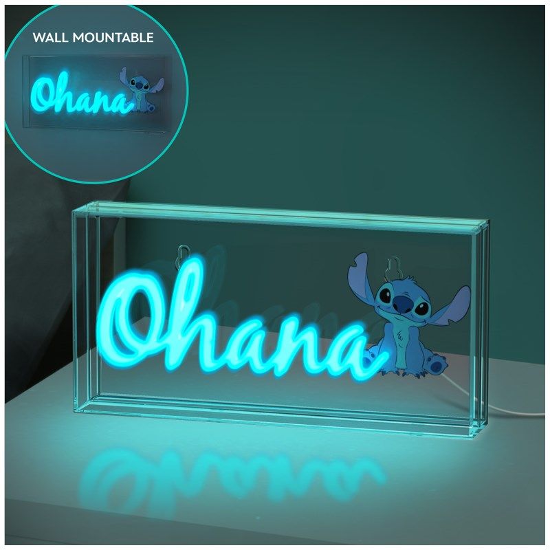 PALADONE STITCH OHANA LED NEON LIGHT