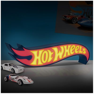 PALADONE HOT WHEELS SHAPED LOGO LIGHT