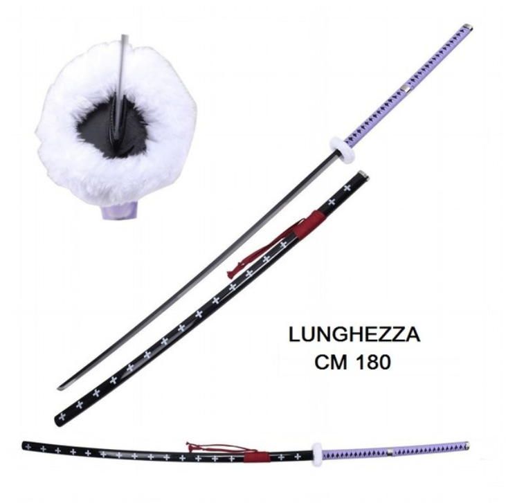 KATANA TRAFALGAR LAW MISURA GIGANTE 180 CM!