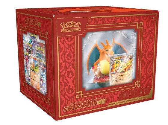 POKEMON COLLEZIONE SUPER PREMIUM CHARIZARD EX - ITA