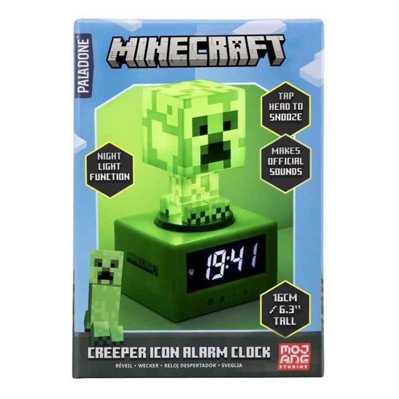 MINECRAFT CREEPER ALARM CLOCK SVEGLIA