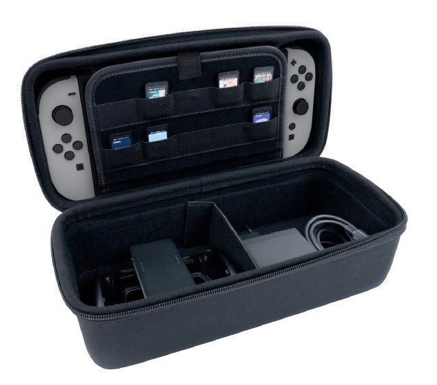 NACON CUSTODIA DI TRASPORTO XL PER SWITCH 2, NERA