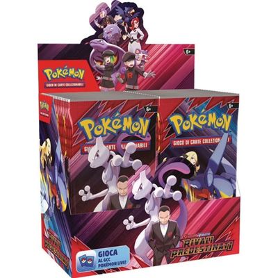 Pokémon Rivali Predestinati Box 36 Buste Espansione Scarlatto & Violetto ITA Sigillato