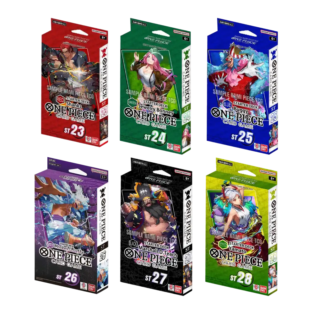 Bundle St23 -28 Starter Decks - One Piece Card Game