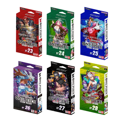 Bundle St23 -28 Starter Decks - One Piece Card Game Bundle St23 -28 Starter Decks - One Piece Card Game