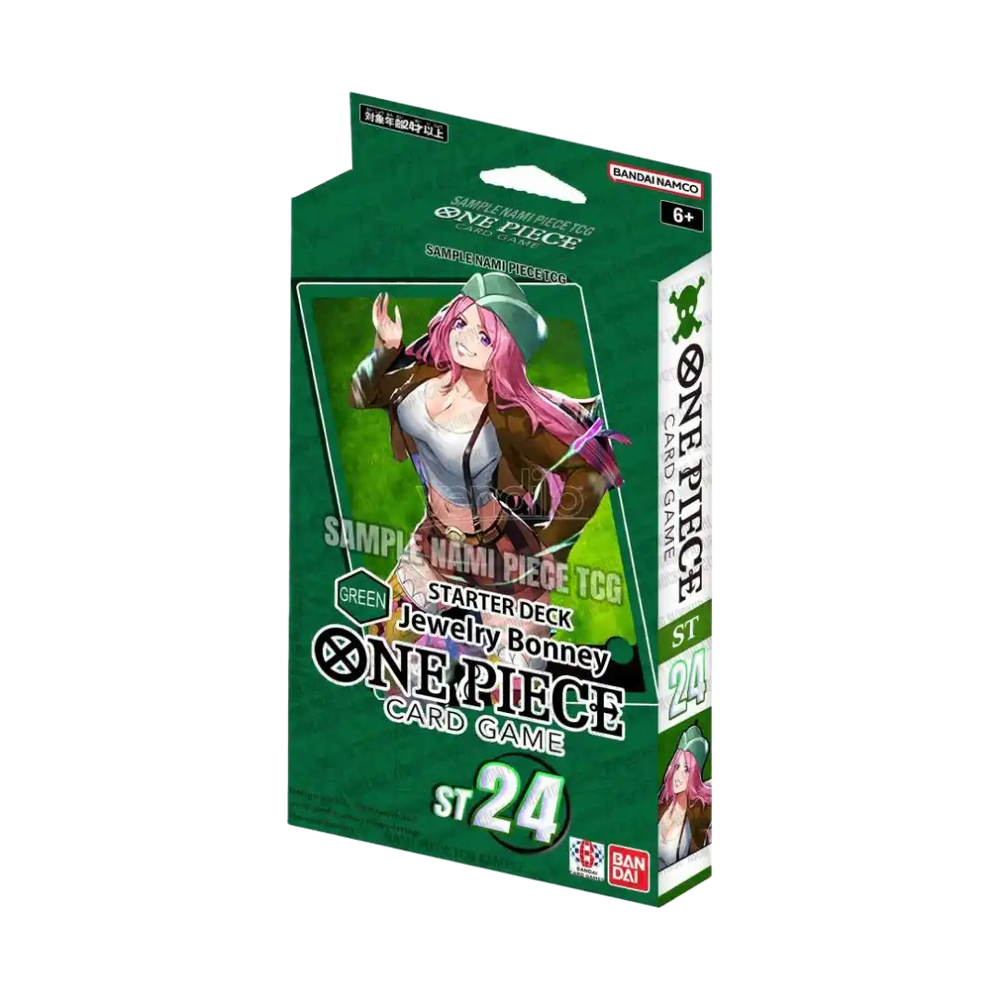 ST24 Green Jewelry Bonney – Starter Deck – One Piece Card Game