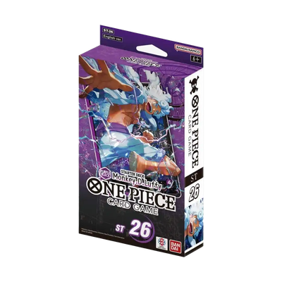 ST26 Purple Black Monkey D. Luffy – Starter Deck – One Piece Card Game ST26 Purple Black Monkey D. Luffy – Starter Deck – One Piece Card Game
